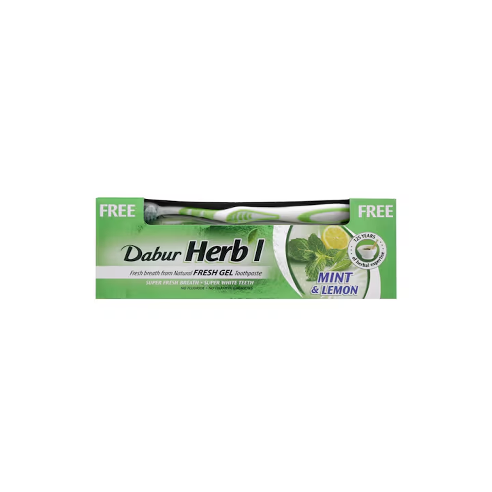 Dabur T/paste Mint and lemon 150g