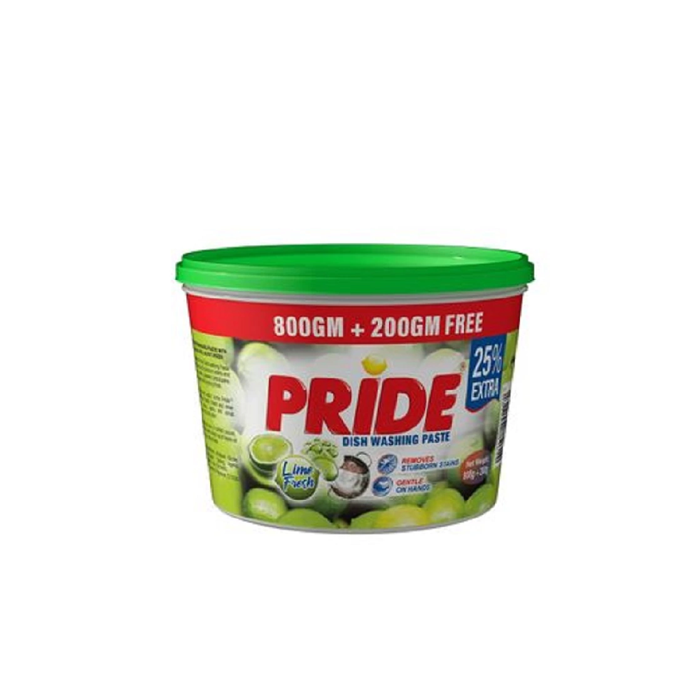 Pride dishwashing paste 800gms
